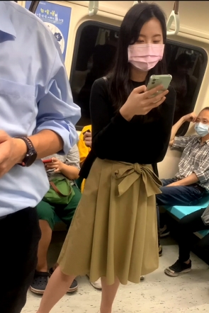 【JC系列CD】6.地铁扶梯长裙MM