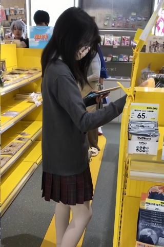 TK274-jk眼镜妹子白丝开闪