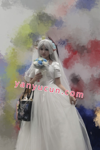 【补链中勿拍】JQY-139高难度抄底小嘉宾落地花嫁芙莉莲粉内