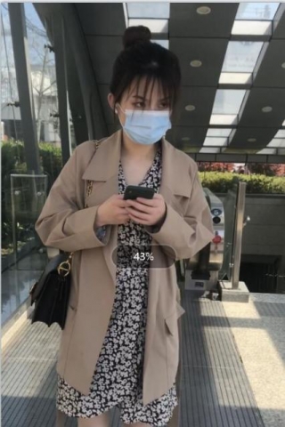 TK353-原创 投稿 抄底连衣裙肉丝妹子白