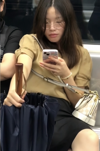 TK305-制服眼镜妹子肉丝开闪