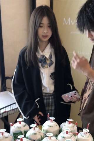 TK414-原创 投稿 jk妹子叠穿肉丝白内