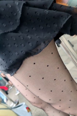 mt028【独家原创】女子大生的斑点黑丝美臀与黑纱美腿