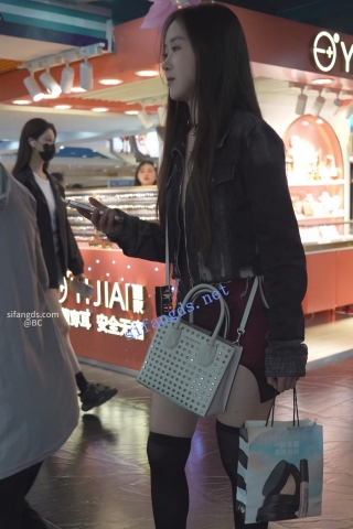 (BC-AA-423)性感开衩骚货裙美女..逛服装店被前后CD窄内