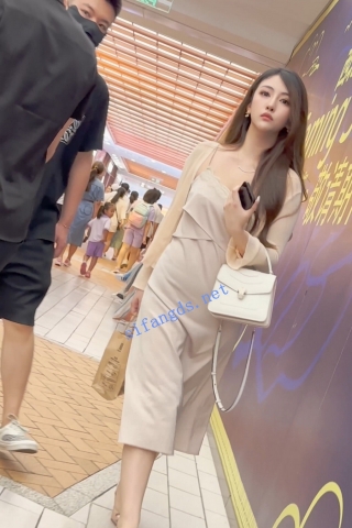 trump1095【KFC】⭐无内模特级美女逛街。气质长裙翘臀。露了一点毛